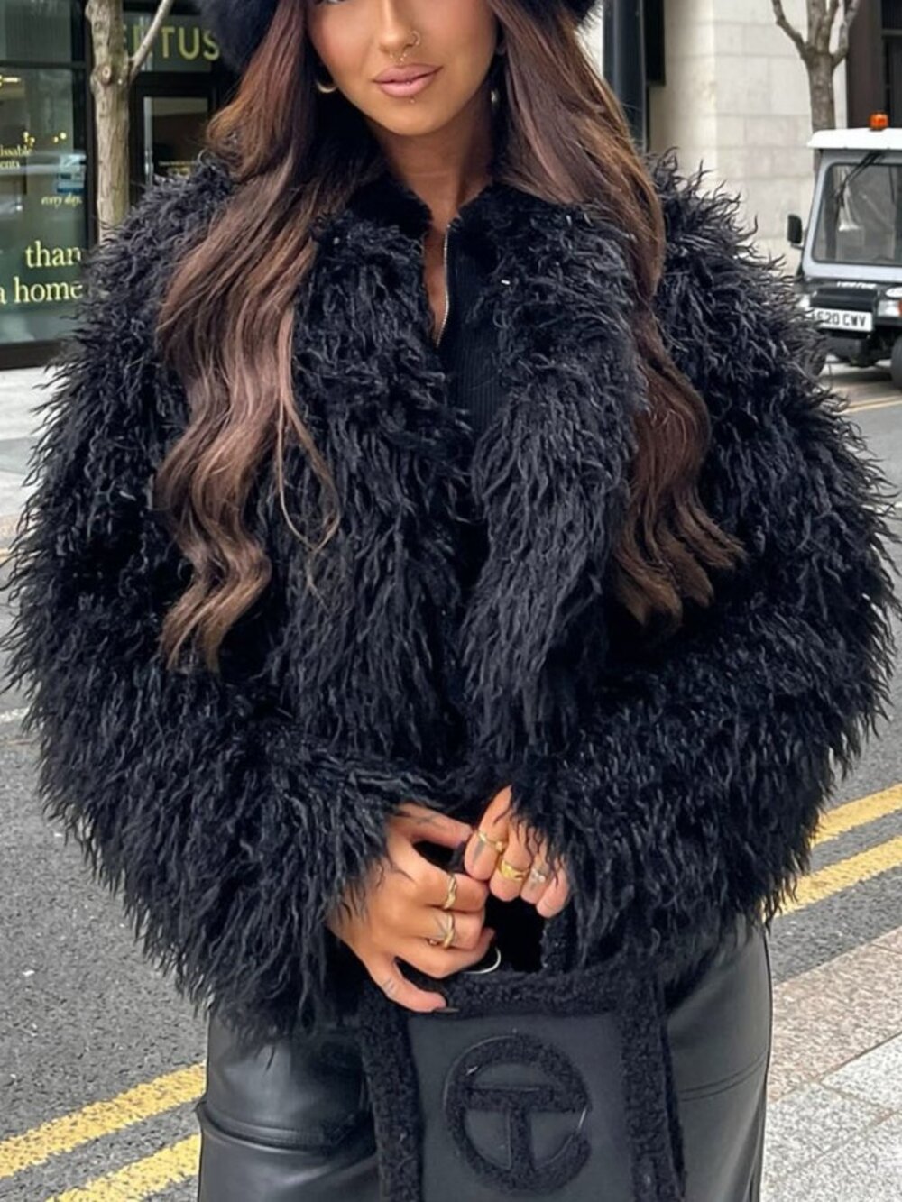 Faux Fur Coat